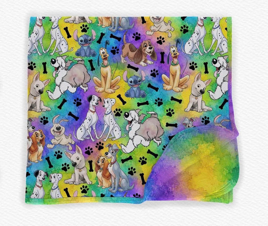 Colorful Canines Blanket- Magic Day LF Pre-Order