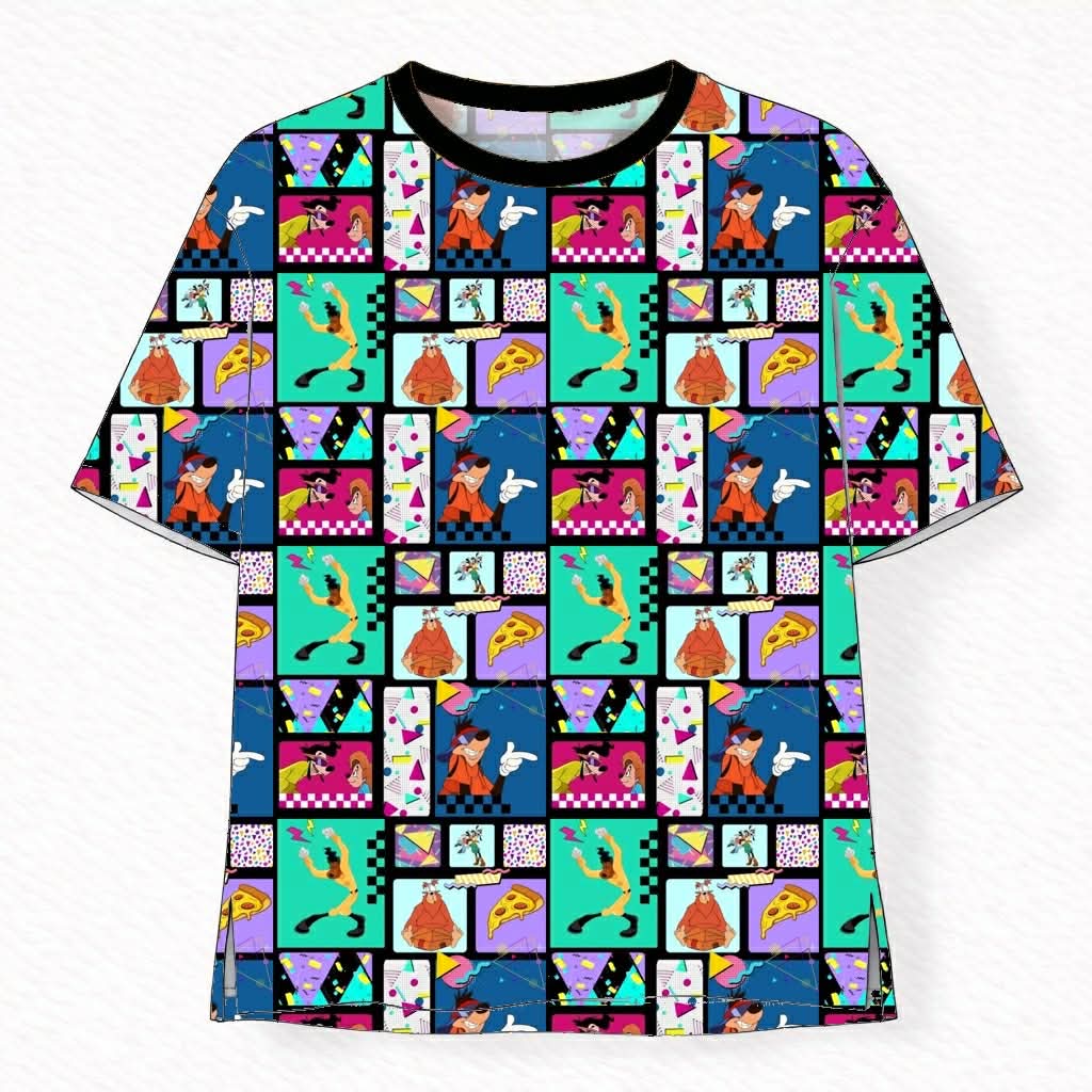 World Tour ‘95 Oversized Women’s Tee- Patchwork Pre-Order