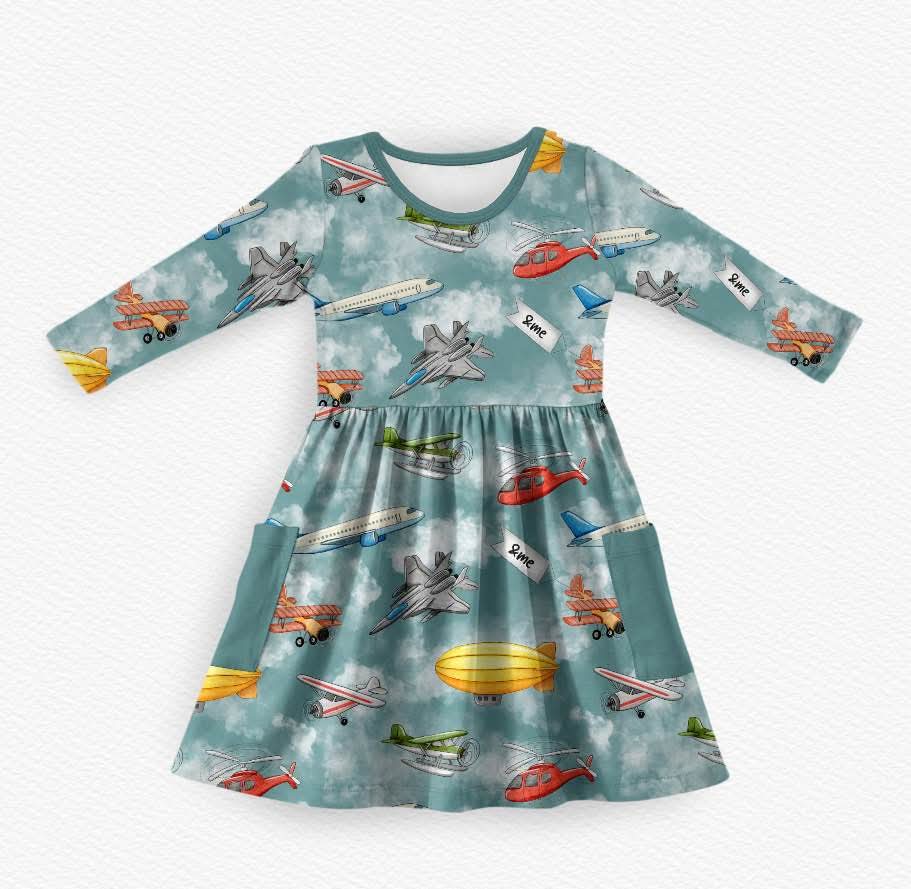 Sky Bound &me Long Sleeve Twirl- Fly RTS