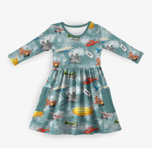 Sky Bound &me Long Sleeve Twirl- Fly RTS