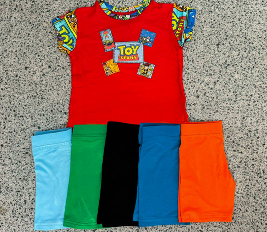 Playtime Patches Short Sleeve Tee- LF Mix RTS