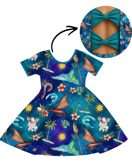 Voyager Bow Back Twirl- Royalty Pre-Order