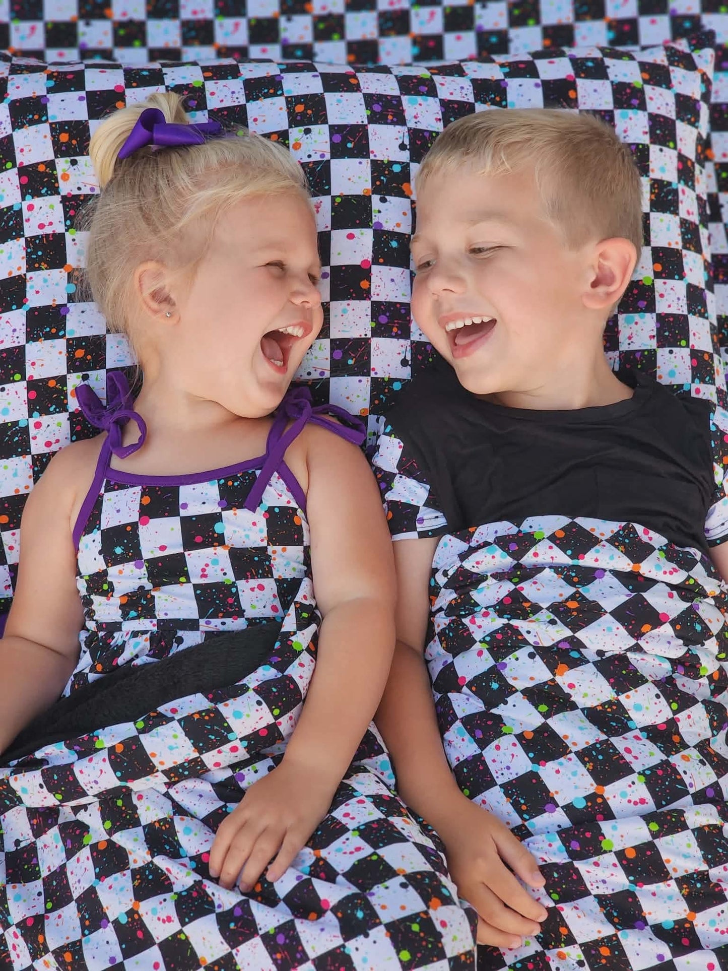 Rebel Raceway Twin Fitted Sheet- Splatter LF RTS