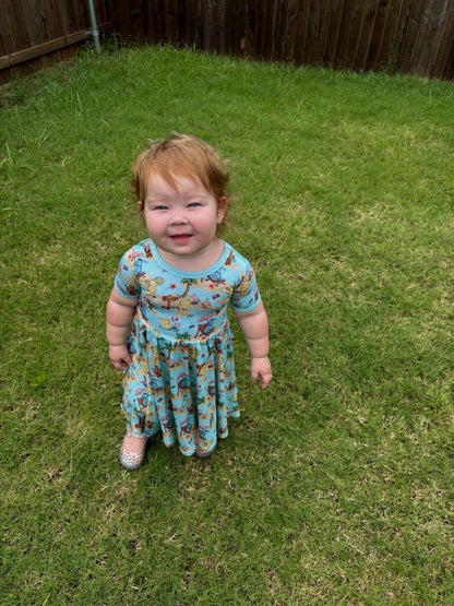 Looking For Sunshine Twirl Dress with Shorts