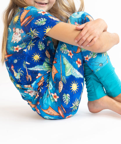 Voyager Short Sleeve/Pant Pj Set- Royalty RTS