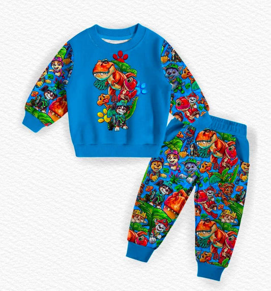 Roar & Rescue Crewneck w/ Jogger Set- LF Pre-Sale