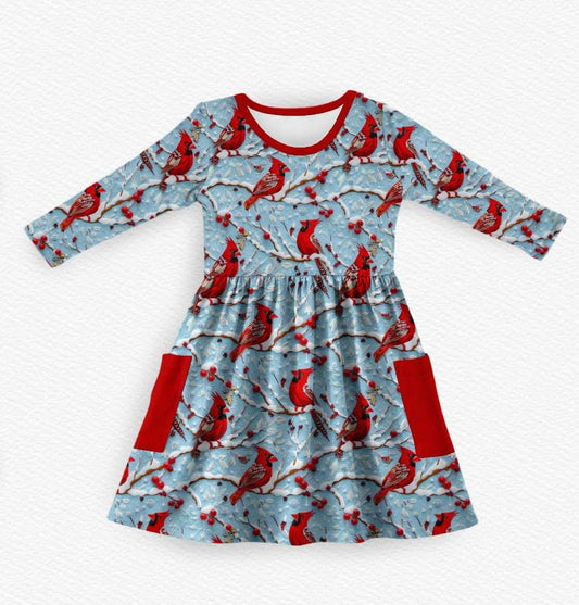 Cardinals Long Sleeve Twirl- Winter RTS