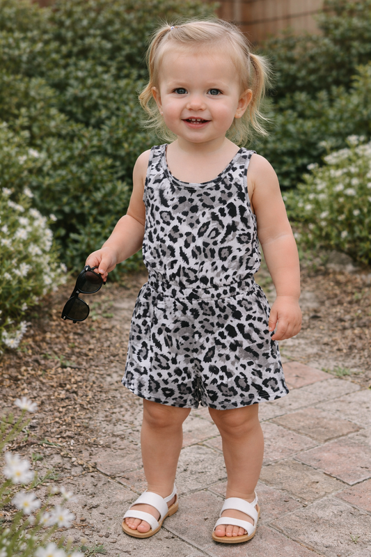 Wild Cub Girls' Janna Romper- Rebel Pre-Order