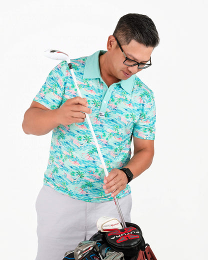 Flamingo Island Bamboo Polo