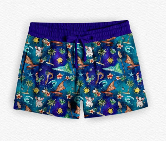 Voyager Women’s Lounge Short- Royalty Pre-Order