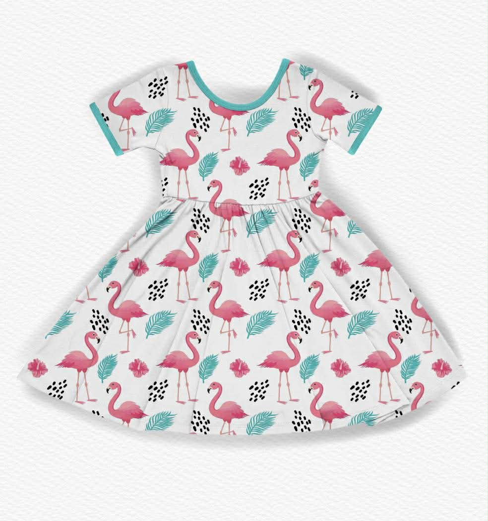 Pink on the Green Twirl- RTS