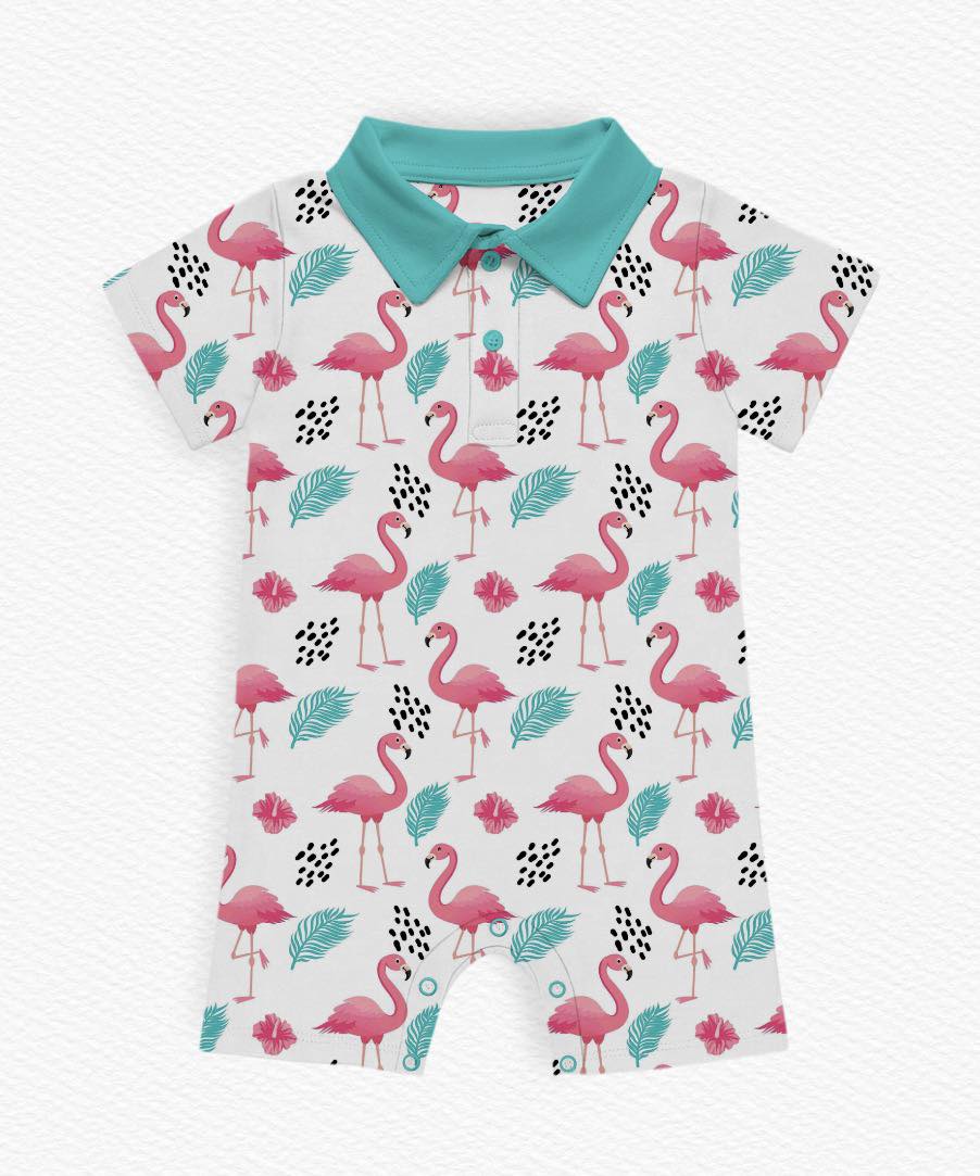 Pink on the Green Polo Shortall - RTS