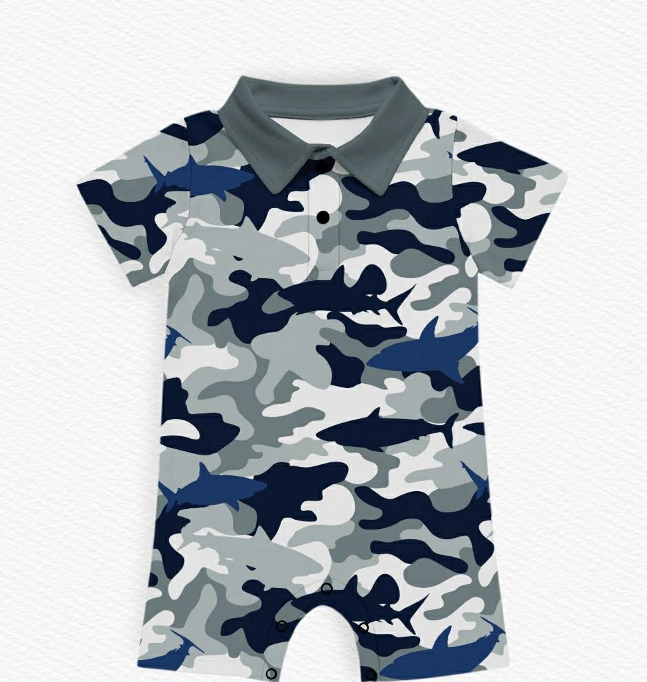 Secret Shark Polo Shortall - RTS