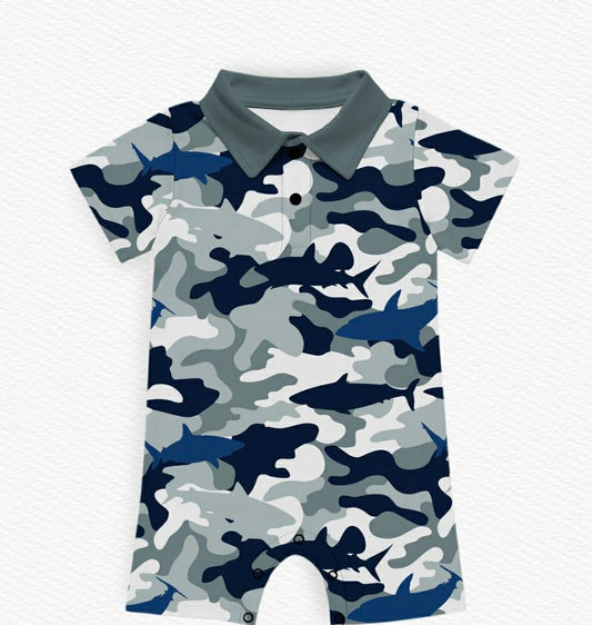 Secret Shark Polo Shortall - RTS