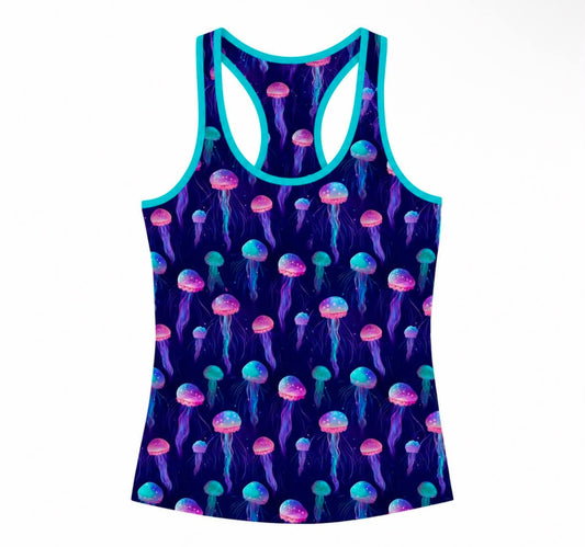 So Jelly Women's Racerback Tank Top - Technicolor Pre-Order