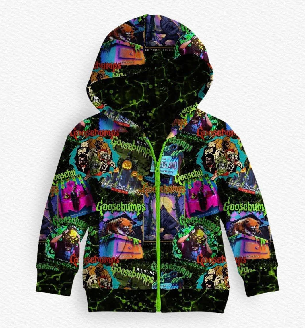 Tales of Terror Kids Hooded Zip Up- LF Halloween Pre-Sale