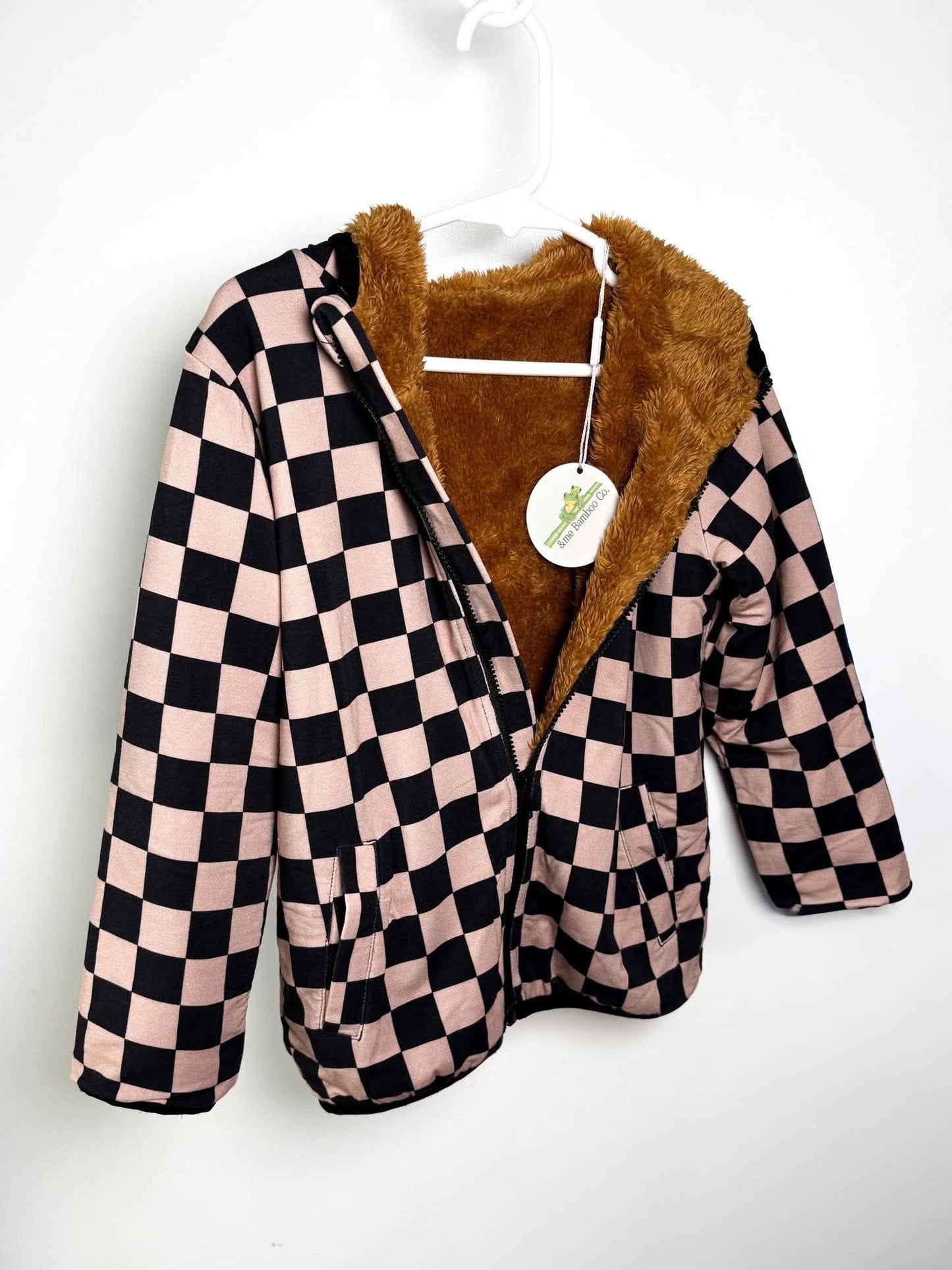 Mocha Swirl Bamboo Terry Jacket - Basics Pre-Order