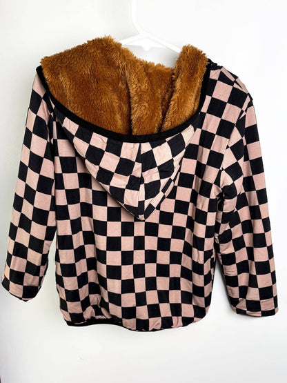 Mocha Swirl Bamboo Terry Jacket - Basics Pre-Order