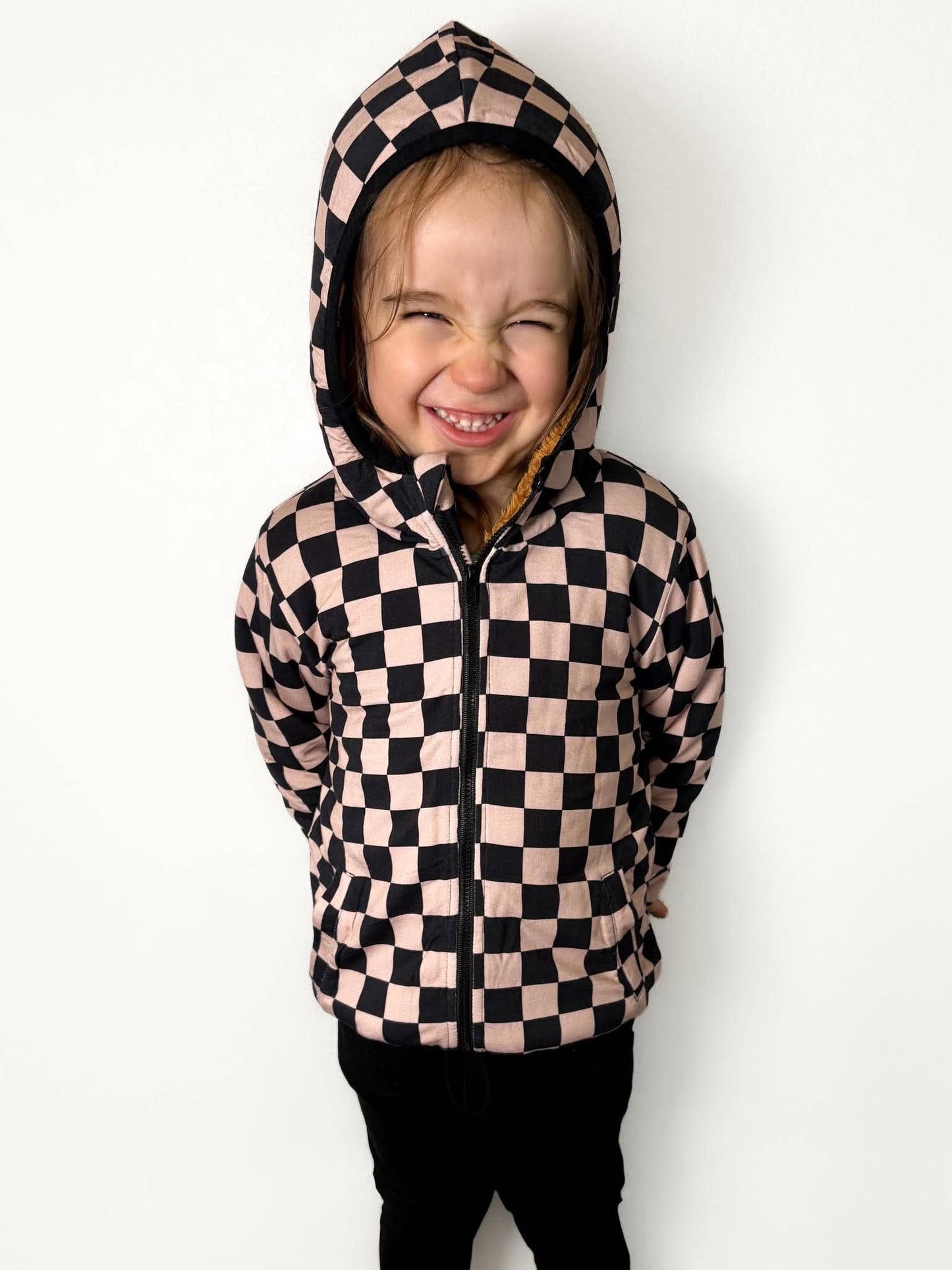 Mocha Swirl Bamboo Terry Jacket - Basics Pre-Order
