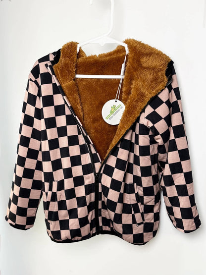 Mocha Swirl Bamboo Terry Jacket - Basics Pre-Order
