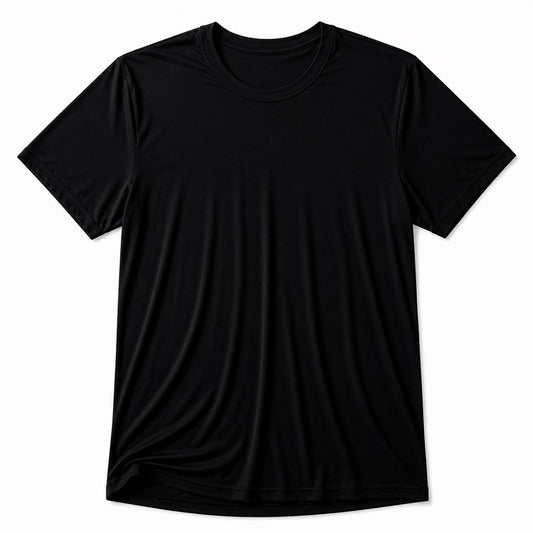 Black Unisex Adult Athletic Tee - Basics Pre-Order