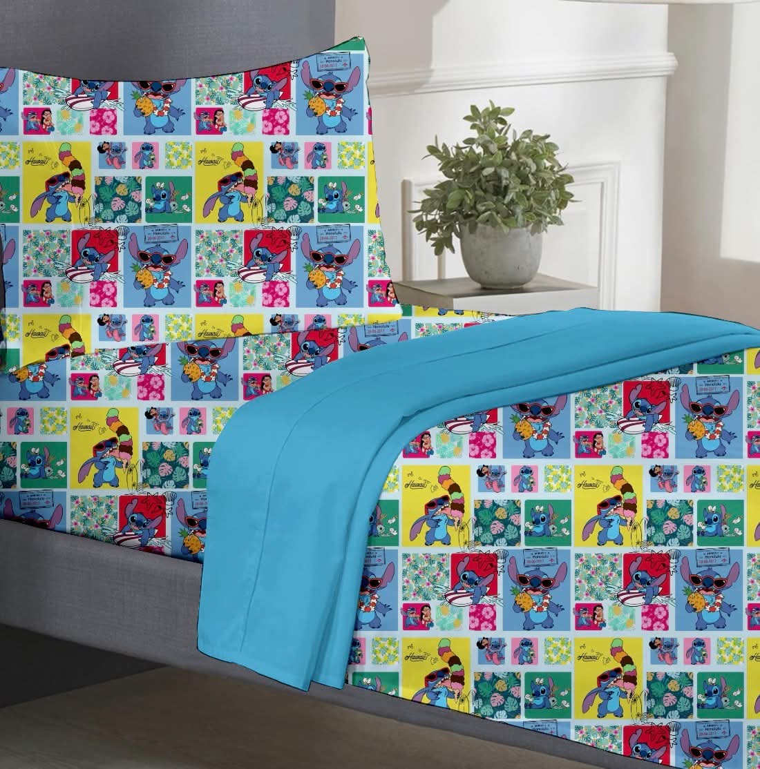 Cute and Fluffy Crib & Twin Sheets- Patchwork RTS