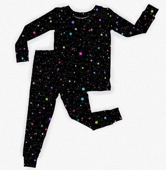 &Me Studio Splatter Two Piece Set w/ Fold Over Feet - Pre-Order
