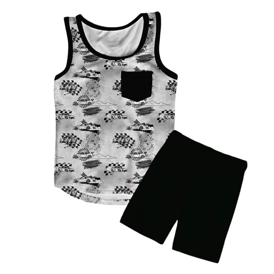 Full Throttle Kids Tank & Short Set- Rebel Pre-Order