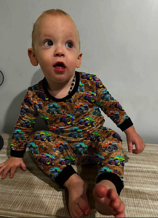 Dirt Rider Long Sleeve/Pant Pj Set- RTS