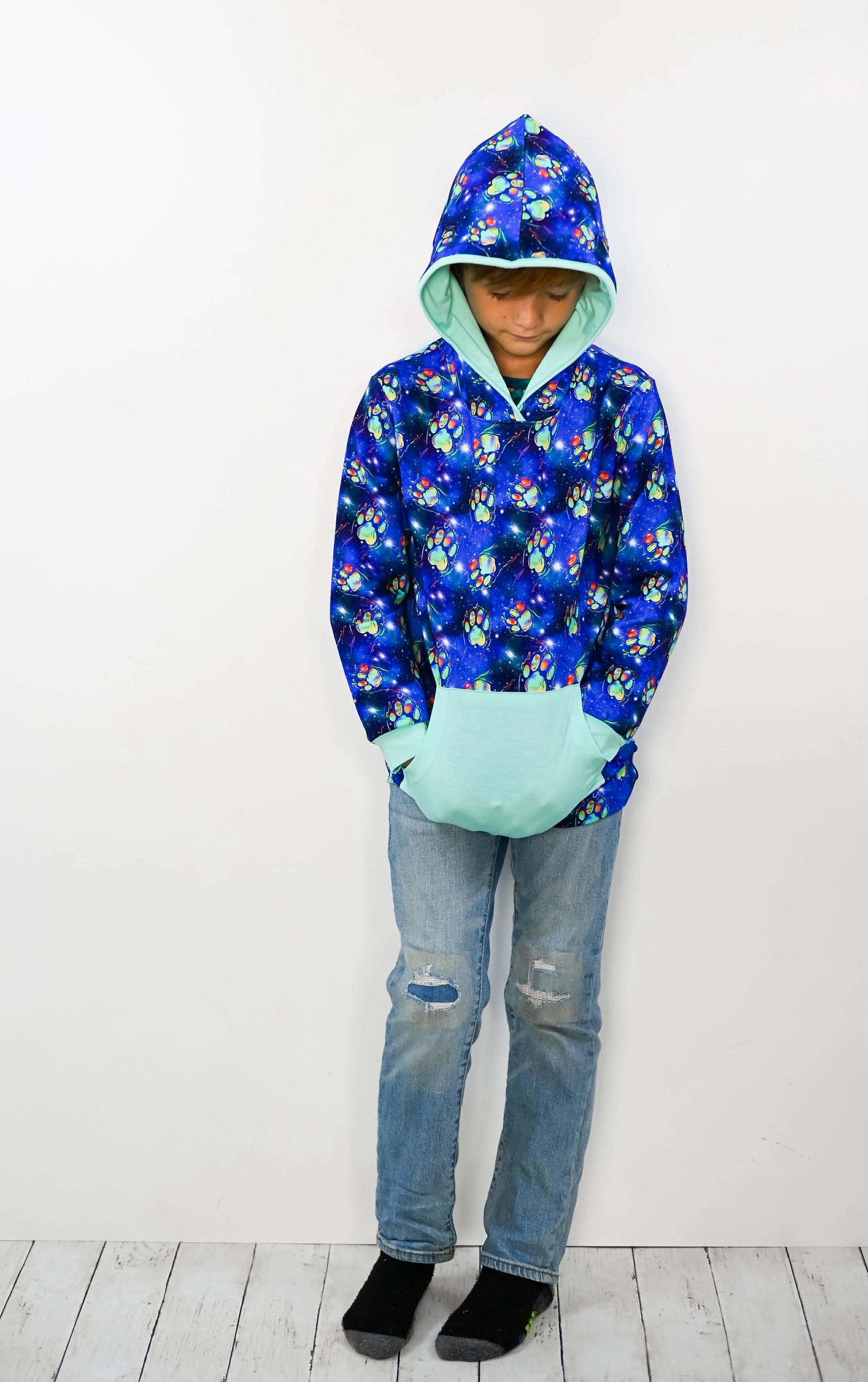 Polar Paws Kids Hoodie- RTS