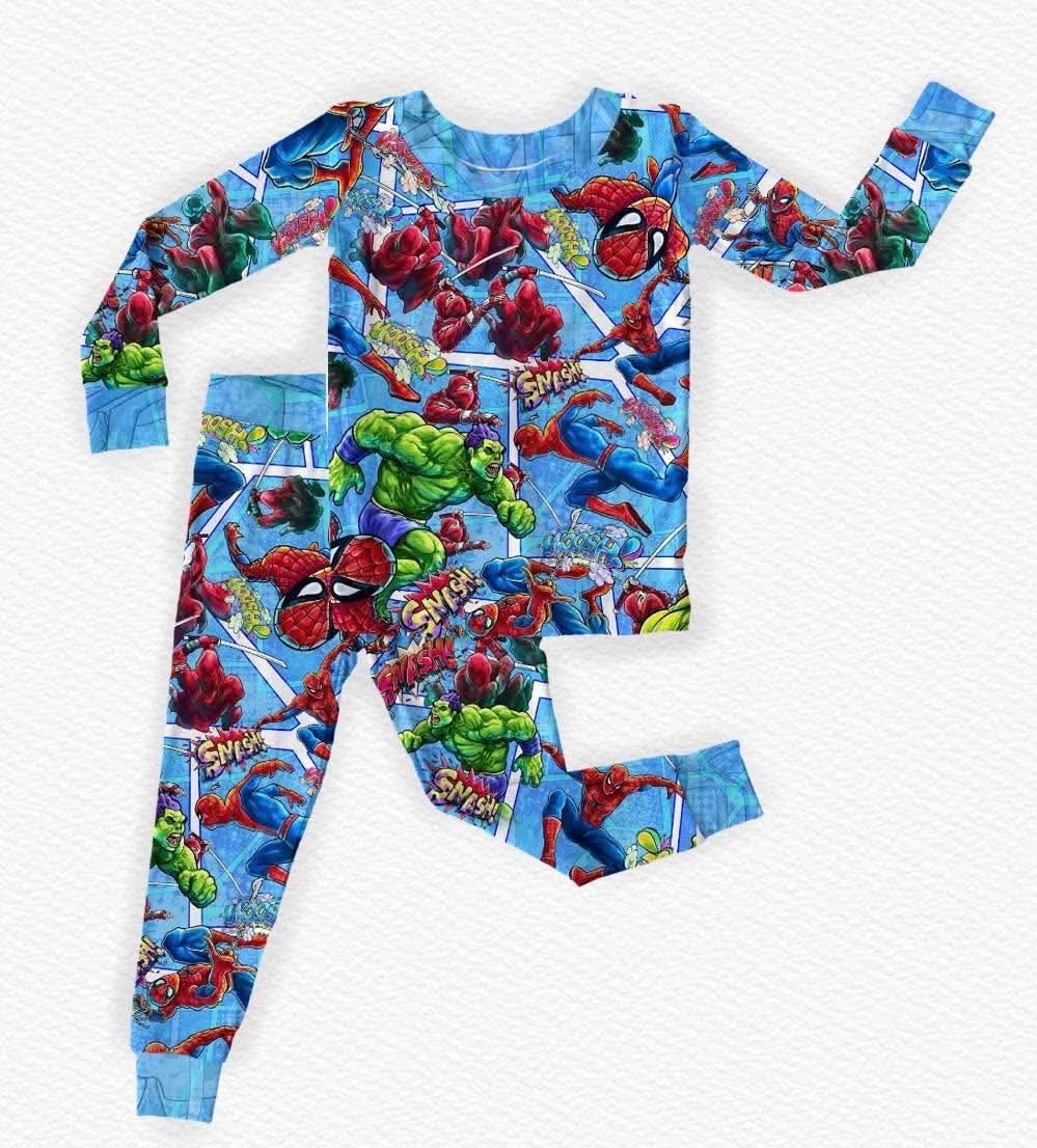 Comic Collision Long Sleeve/Pant Pj Set- LF RTS