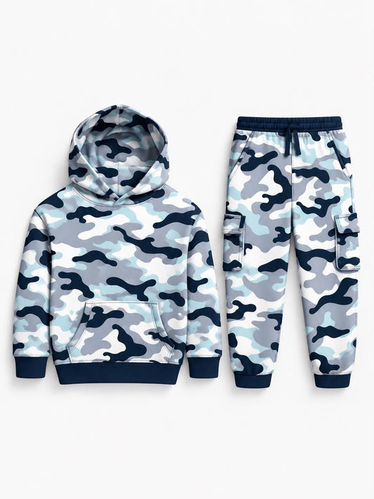 Winter Camo Joggers Set- Winter Blues Pre-Order