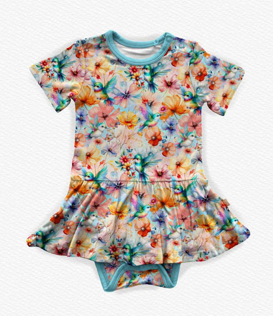Hummingbirds bodysuit twirl preorder