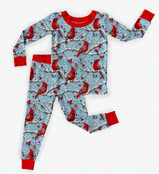 Cardinals Long Sleeve/Pant Pj Set- Winter RTS