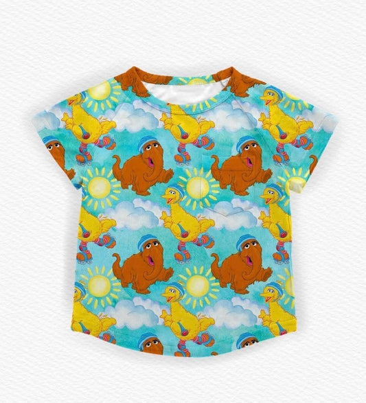 Sunny Days Kids Pocket Tee- Street Friends Pre-Order