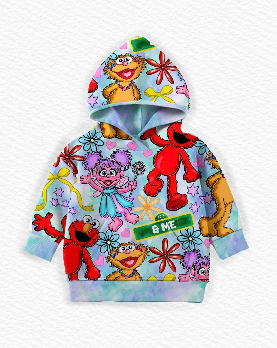 Playtime Petals Kids Hoodie- Street Friends Pre-Order