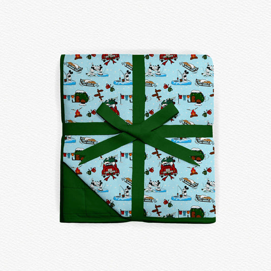 Alpine Mickey Blanket- Xmas RTS