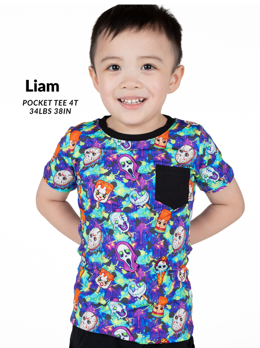 I Scream Kids Pocket Tee- Halloween 26 RTS