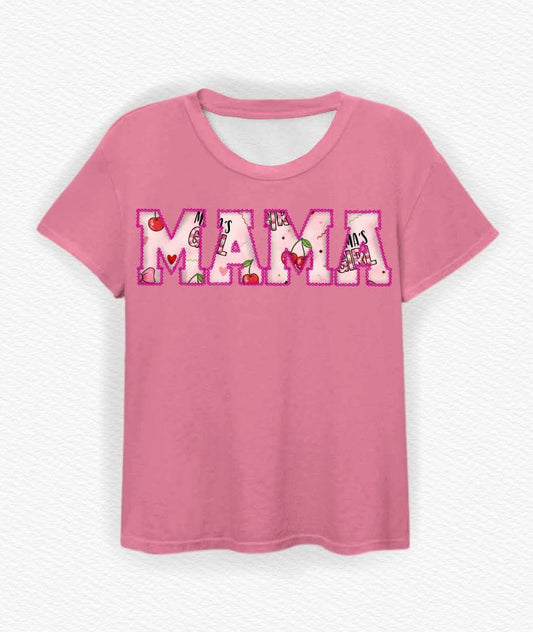 Girl Mama Embroidered Tee- Mother’s Day Pre-Order