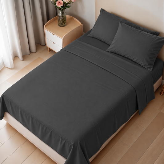 Chocolate Solid Bedding Sheet Set- Oh Sheet Pre-Order