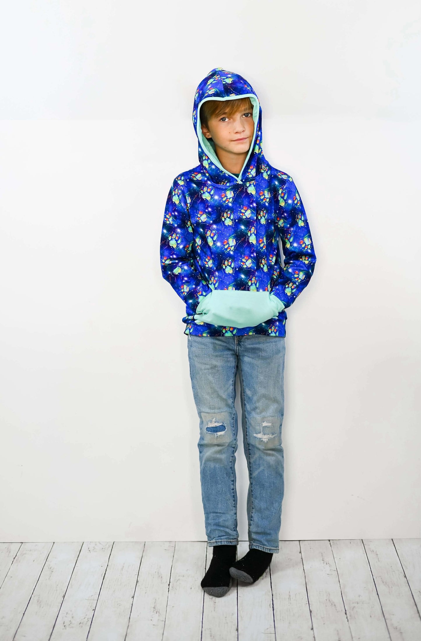 Polar Paws Kids Hoodie- RTS