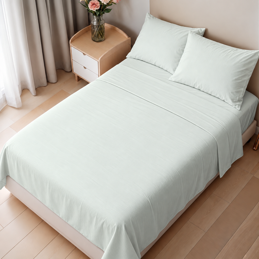White Solid Bedding Sheet Set- Oh Sheet Pre-Order