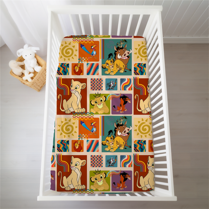 Long Live The King Crib & Twin Sheets- Patchwork Pre-Order