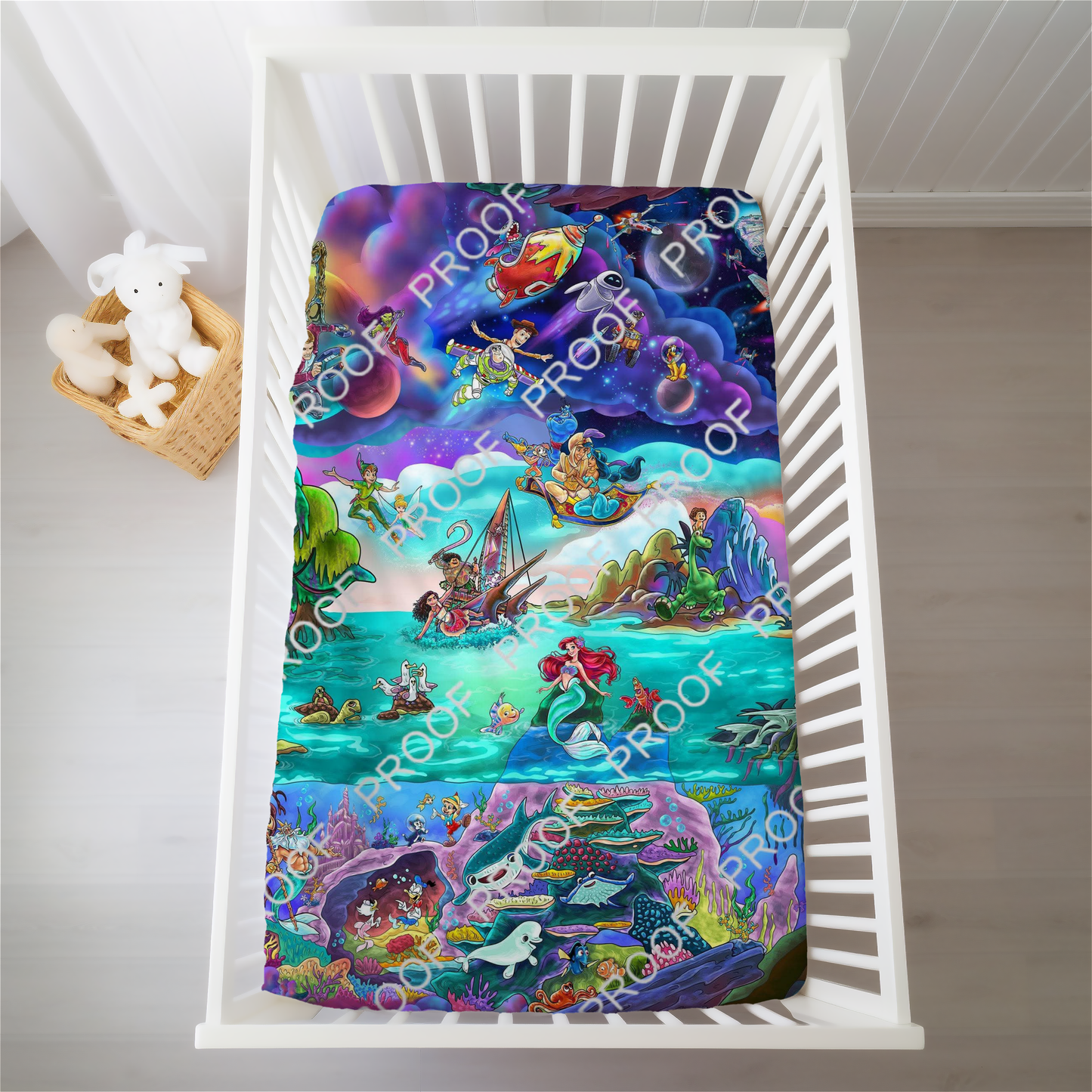 Multiverse Magic Fitted Sheets- Mashup Pre-Order