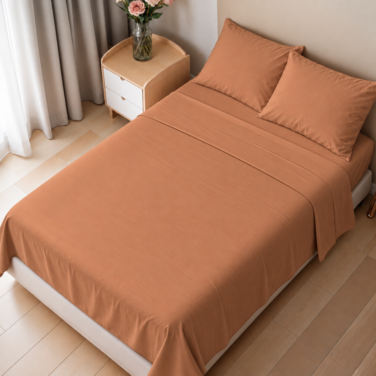 Clay Solid Bedding Sheet Set- Oh Sheet Pre-Order
