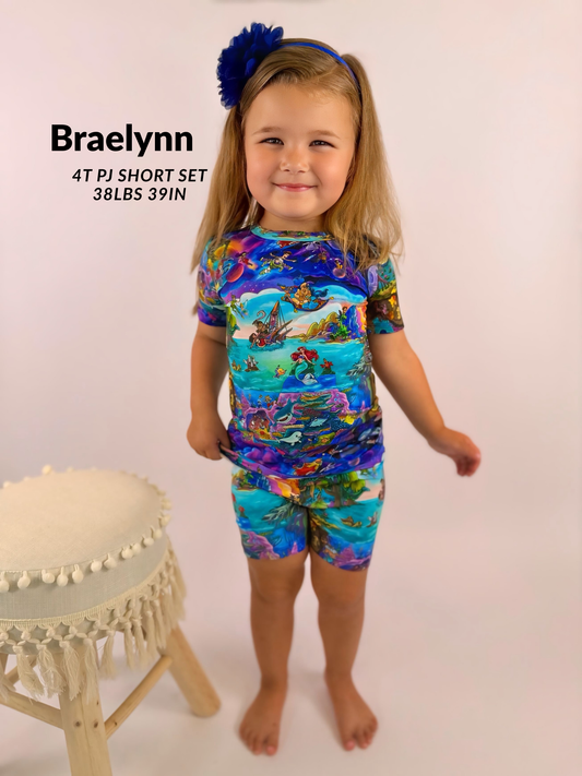 Multiverse Magic Short Sleeve/Short Pj Set- RTS