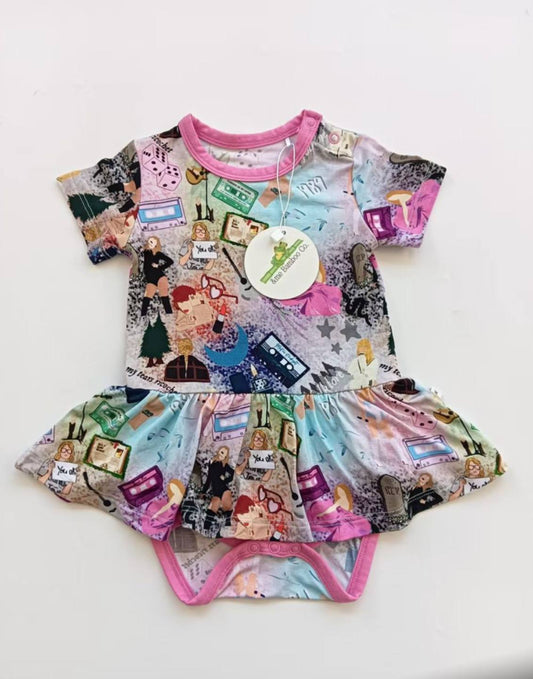 Era Ever After bodysuit twirl dress