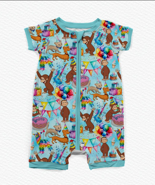 JJ’s Birthday Monkey Shortie