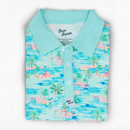 Flamingo Island Bamboo Polo