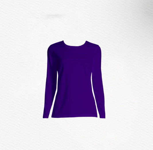 Purple Women’s Long Sleeve Shirt- Fall Pre Order